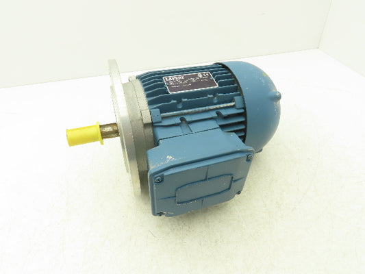 Lafert ST80C2 Metric AC Motor 1Hp 3340rpm 333/575V 3PH IEC 80 Frame 19mm Shaft