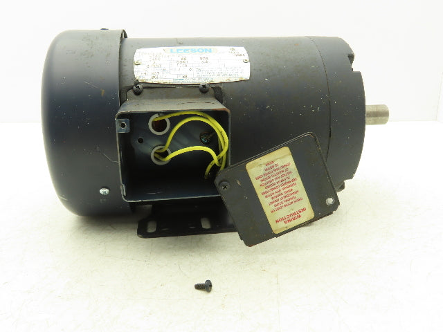Leeson 120423.00 AC Motor 3Hp 3450rpm 575V 3PH IEC G145T Frame N145T34FB12C