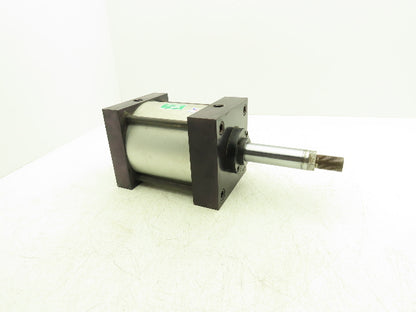 Speedaire 2W489 Pneumatic Air / Hydraulic Cylinder 6" Bore 4" Stroke 250/400PSI