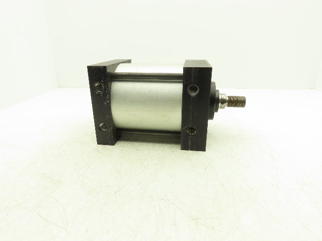 Speedaire 2W489 Pneumatic Air / Hydraulic Cylinder 6" Bore 4" Stroke 250/400PSI