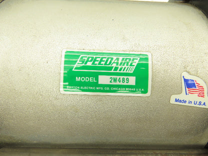 Speedaire 2W489 Pneumatic Air / Hydraulic Cylinder 6" Bore 4" Stroke 250/400PSI