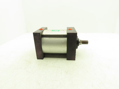 Speedaire 2W489 Pneumatic Air / Hydraulic Cylinder 6" Bore 4" Stroke 250/400PSI