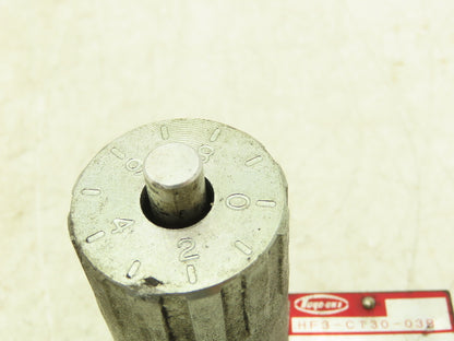 Toyo-oki Kogyo HF3-CT30-03B Hydraulic Manual Flow Control Valve 3/8" NPT