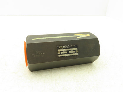 Hydac RV-30-01.X/5 Hydraulic Check Valve 150 GPM 5000 PSI 1-1/2" Female NPT