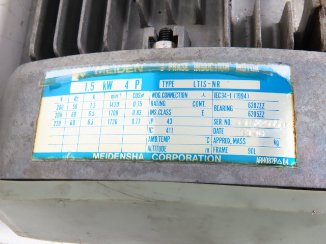 Tokimec LTIS-NR Hydraulic Pump Power Unit 220V 3PH P16VMR-10-CMC-20-S121-J