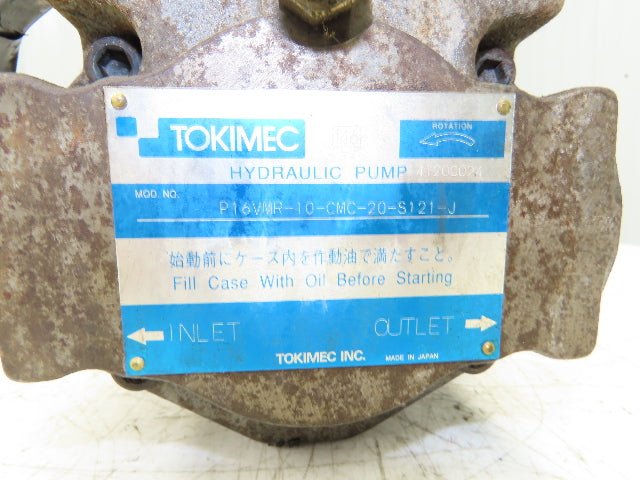 Tokimec LTIS-NR Hydraulic Pump Power Unit 220V 3PH Broken Mounting Feet