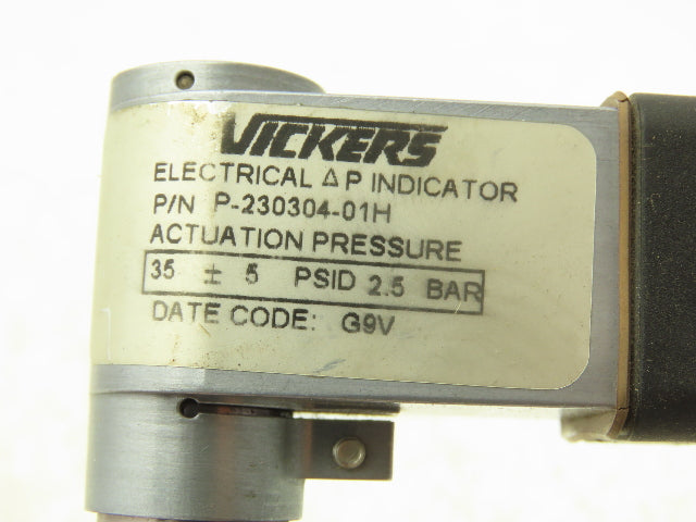 Vickers P-230304-01H Hydraulic Pressure Sensor/Switch