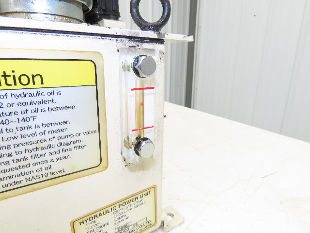 Okuma OEY-L-STD-2.2KW CNC Lathe Hydraulic Power Unit 30L/Min UNI Pump 20L Tank