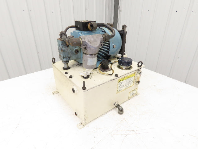 Okuma OEY-L-STD-2.2KW CNC Lathe Hydraulic Power Unit 30L/Min UNI Pump 20L Tank