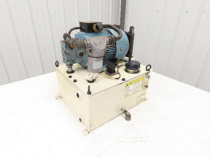 Okuma OEY-L-STD-2.2KW CNC Lathe Hydraulic Power Unit 30L/Min UNI Pump 20L Tank