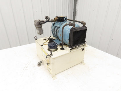 Okuma OEY-L-STD-2.2KW CNC Lathe Hydraulic Power Unit 30L/Min UNI Pump 20L Tank
