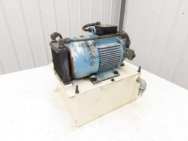 Okuma OEY-L-STD-2.2KW CNC Lathe Hydraulic Power Unit 30L/Min UNI Pump 20L Tank