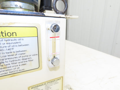 Okuma OEY-L-STD-2.2KW CNC Lathe Hydraulic Power Unit 30L/Min UNI Pump 20L Tank