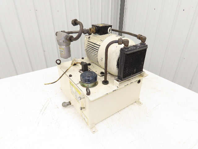 Okuma OEY-L-STD-2.2KW CNC Lathe Hydraulic Power Unit 30L/Min UNI Pump 20L Tank