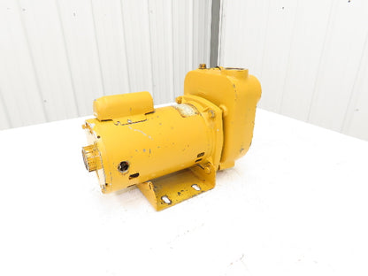 Monarch BE-S75 Sewage Effluent Sump Pump 1.25"NPT 3/4Hp 115/230V Self Priming