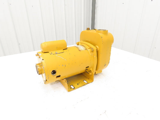 Monarch BE-S75 Sewage Effluent Sump Pump 1.25"NPT 3/4Hp 115/230V Self Priming