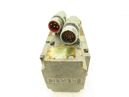 Siemens 1FK7042-5AF71-1EG0 AC Servo Motor 0.82kW 9000rpm With A-2048 Encoder