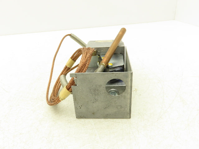 Asco KF11A1/PA10A Temperature Switch W/Sensor Probe Missing Cover 120/240VAC