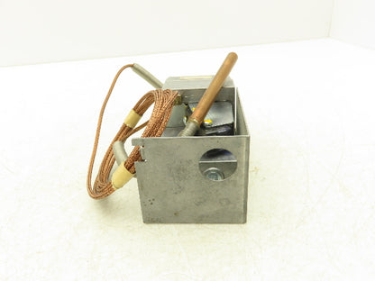Asco KF11A1/PA10A Temperature Switch W/Sensor Probe Missing Cover 120/240VAC