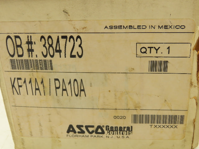 Asco KF11A1/PA10A Temperature Switch W/Sensor Probe Missing Cover 120/240VAC