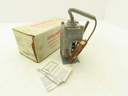 Asco KF11A1/PA10A Temperature Switch W/Sensor Probe Missing Cover 120/240VAC