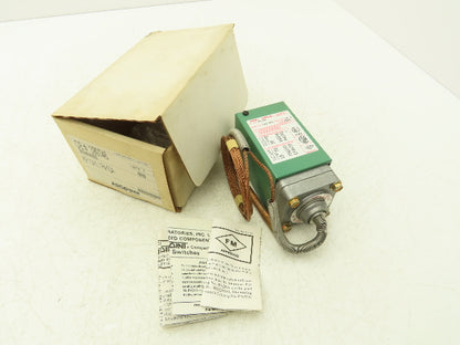 Asco KF11A1/PA10A Temperature Switch Assy W/Sensor Limit Control 120/250VAC