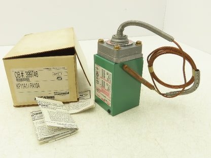Asco KF11A1/PA10A Temperature Switch Assy W/Sensor Limit Control 120/250VAC