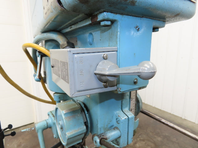Clausing 20" Variable Speed Drill Press Weld Table 48x48" Wilton Bullet Vise