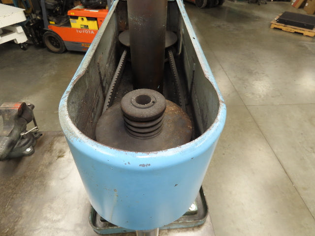 Clausing 20" Variable Speed Drill Press Weld Table 48x48" Wilton Bullet Vise