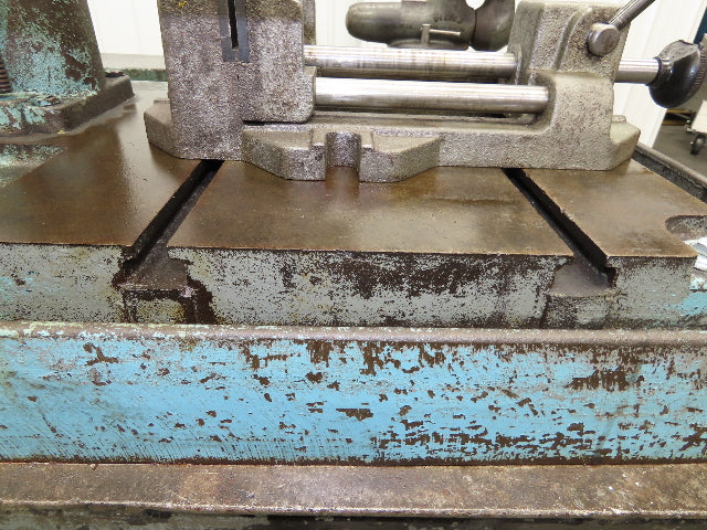 Clausing 20" Variable Speed Drill Press Weld Table 48x48" Wilton Bullet Vise