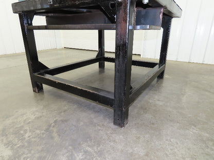 Clausing 20" Variable Speed Drill Press Weld Table 48x48" Wilton Bullet Vise