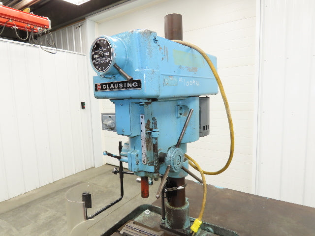 Clausing 20" Variable Speed Drill Press Weld Table 48x48" Wilton Bullet Vise