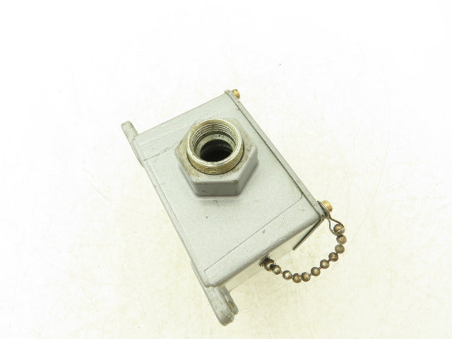 Custom Control Sensors 604P21 Hydraulic Pressure Switch 7500 PSIG 125-480 VAC