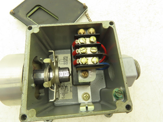 Custom Control Sensors 604P21 Hydraulic Pressure Switch 7500 PSIG 125-480 VAC