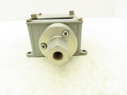 Custom Control Sensors 604P21 Hydraulic Pressure Switch 7500 PSIG 125-480 VAC