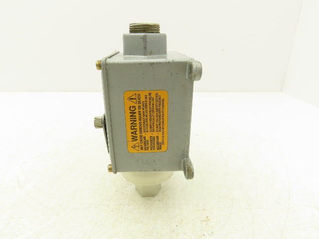 Custom Control Sensors 604P21 Hydraulic Pressure Switch 7500 PSIG 125-480 VAC