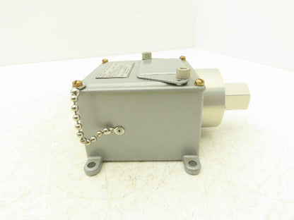Custom Control Sensors 604P21 Hydraulic Pressure Switch 7500 PSIG 125-480 VAC
