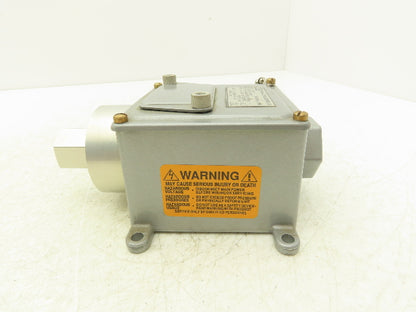 Custom Control Sensors 604P21 Hydraulic Pressure Switch 7500 PSIG 125-480 VAC