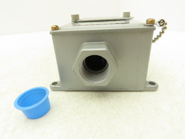 Custom Control Sensors 604P21 Hydraulic Pressure Switch 7500 PSIG 125-480 VAC
