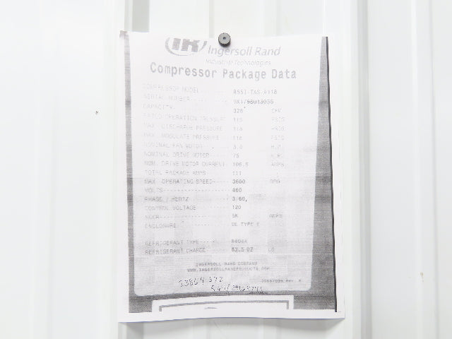 Ingersoll Rand 23859572 Air Compressor Aftercooler Oil Radiator Heat Exchanger