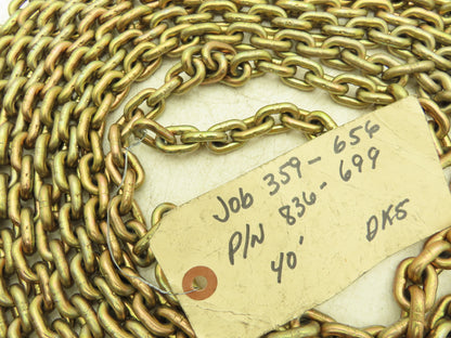 Demag Crane 836-699 Electric Hoist Link Chain 27' Length  -Chain Only