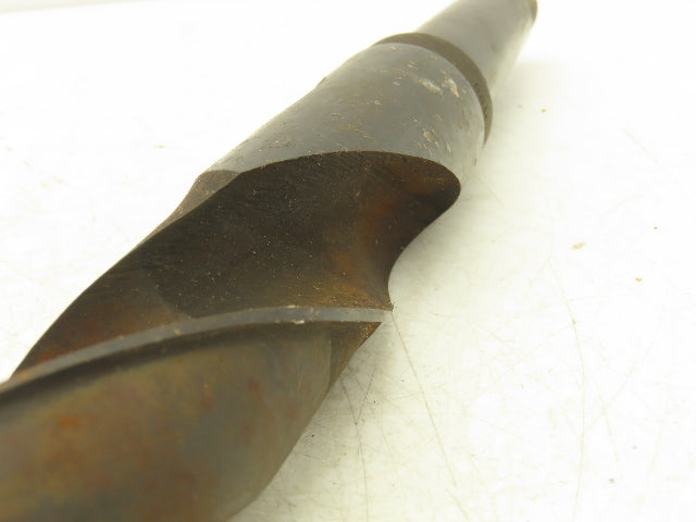 MSC 01665843 1-9/16"x 24"L HSS Drill Bit 5MT Morse Taper Shank Spiral Flute