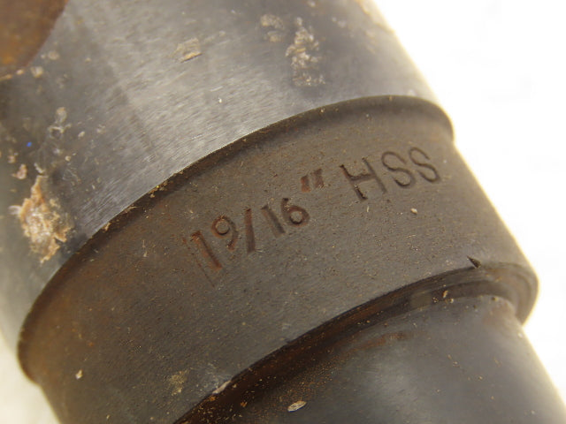 MSC 01665843 1-9/16"x 24"L HSS Drill Bit 5MT Morse Taper Shank Spiral Flute