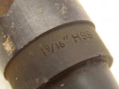 MSC 01665843 1-9/16"x 24"L HSS Drill Bit 5MT Morse Taper Shank Spiral Flute