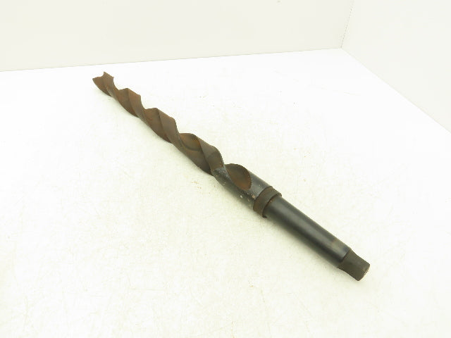 MSC 01665843 1-9/16"x 24"L HSS Drill Bit 5MT Morse Taper Shank Spiral Flute