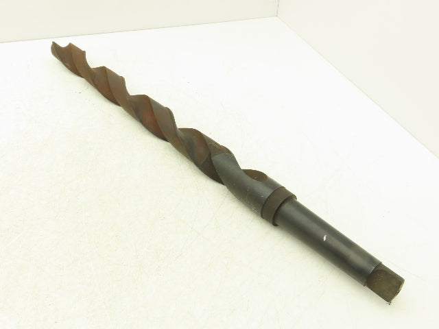 MSC 01665843 1-9/16"x 24"L HSS Drill Bit 5MT Morse Taper Shank Spiral Flute