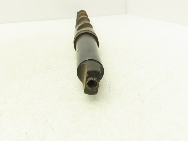 MSC 01665843 1-9/16"x 24"L HSS Drill Bit 5MT Morse Taper Shank Spiral Flute