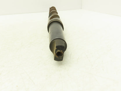 MSC 01665843 1-9/16"x 24"L HSS Drill Bit 5MT Morse Taper Shank Spiral Flute