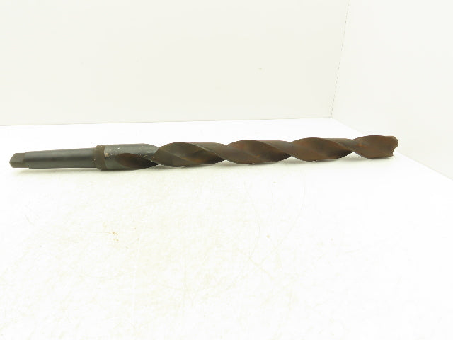 MSC 01665843 1-9/16"x 24"L HSS Drill Bit 5MT Morse Taper Shank Spiral Flute