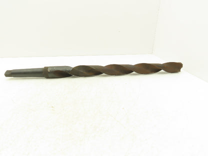 MSC 01665843 1-9/16"x 24"L HSS Drill Bit 5MT Morse Taper Shank Spiral Flute